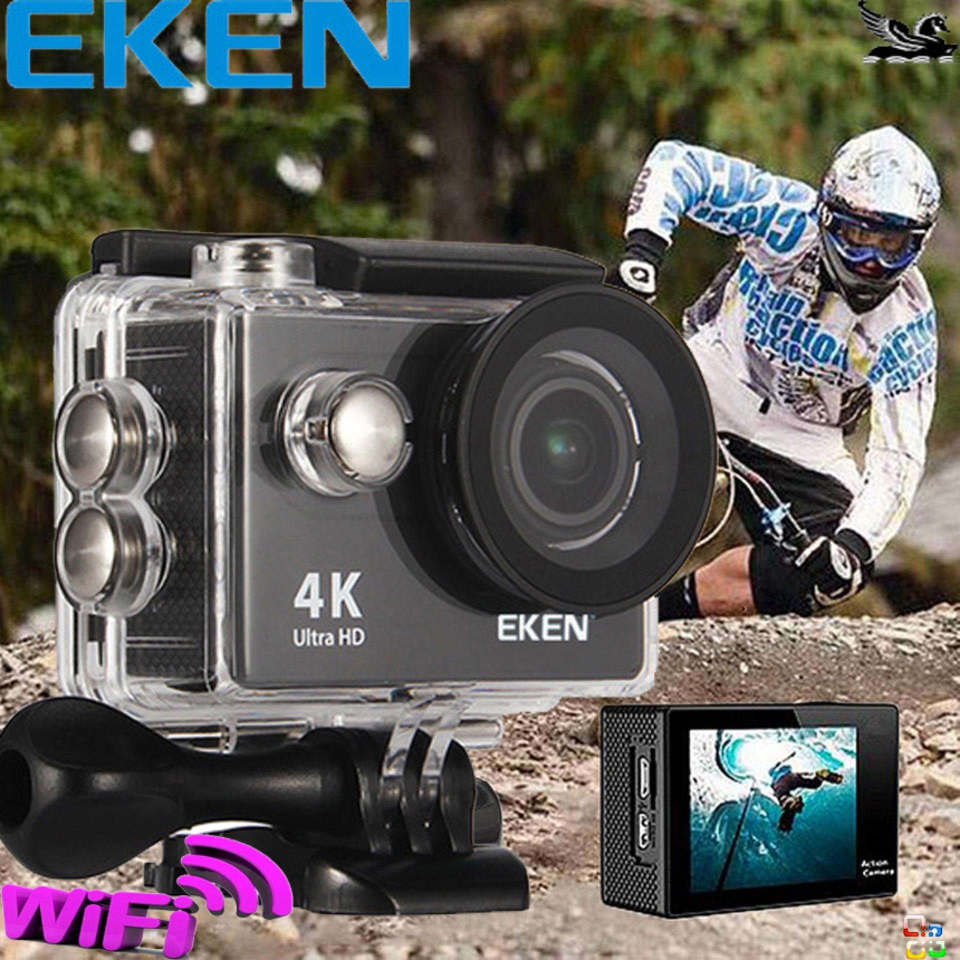 Camera Hành Trình Eken H9R 4K Ultra HD Wifi-Hình Ảnh Rõ Nét - Công Nghệ Lấy Điểm Ảnh Hiện Đại-Bảo Hành Lỗi 1 Đổi 1