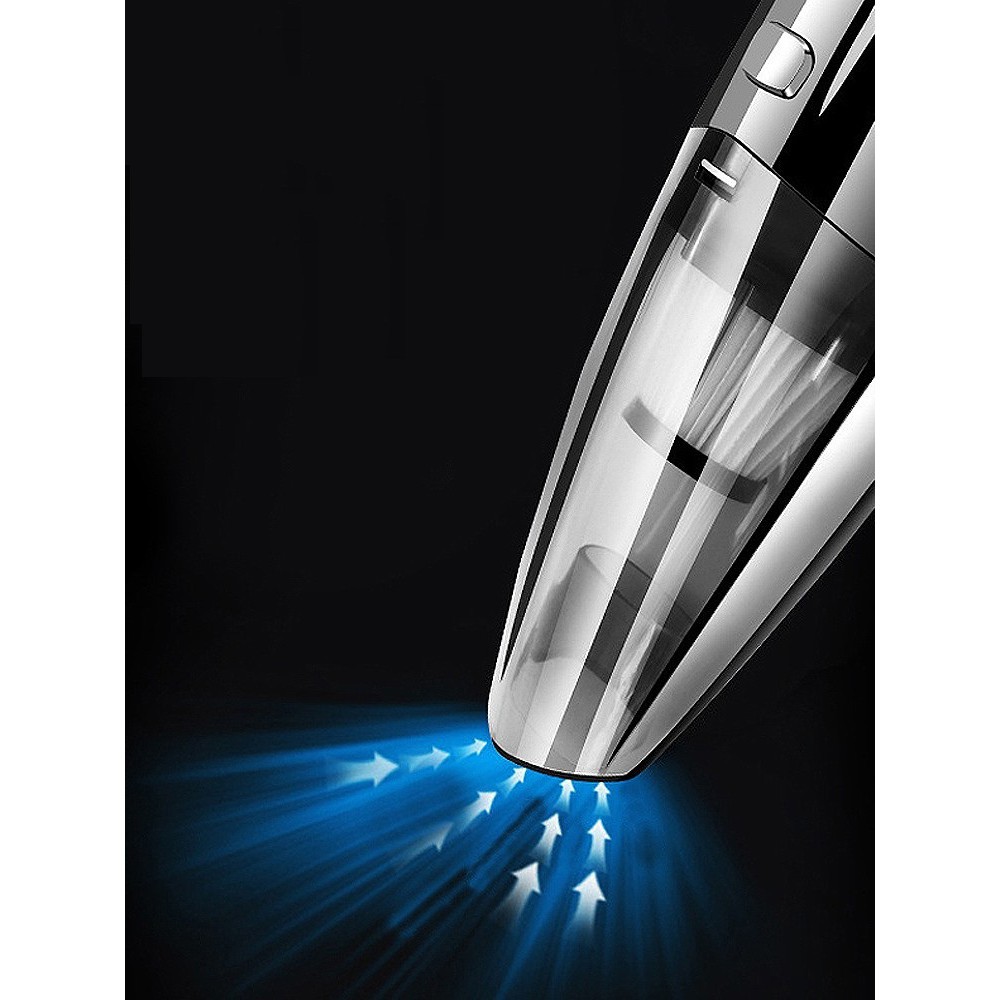 Máy hút bụi cầm tay mini không dây cao cấp R-6053, cáp sạc USB, màu đen | BigBuy360 - bigbuy360.vn