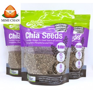 Hạt Chia Tím Úc Absolute Organic 250g