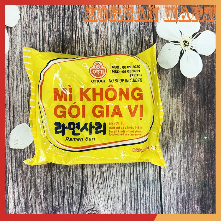 MỲ KHÔNG GÓI GIA VỊ OTTOGI 110G