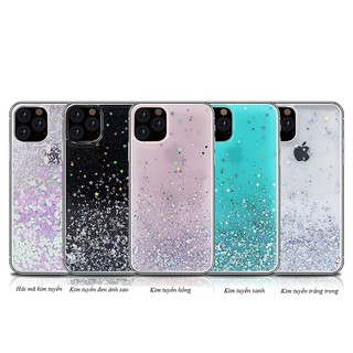 Ốp Lưng Kim Tuyến  Iphone 11/ 11 Pro/ Promax Kiểu Dáng Thời Trang Ốp Điện Thoại Iphone 11/ Pro/Pro Max Màu Sắc Trẻ Trung