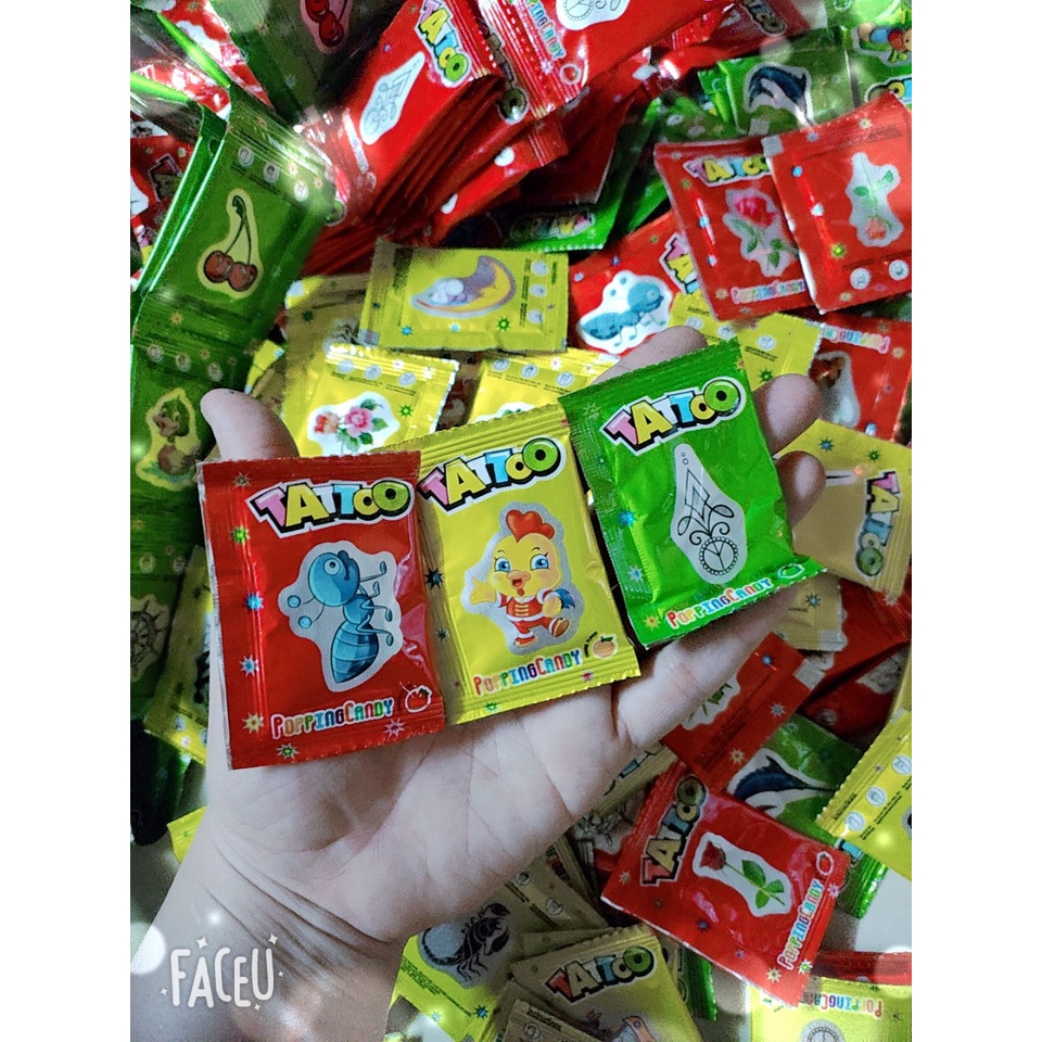 10 Gói Kẹo nổ mini thái lan ngon dành cho trẻ em