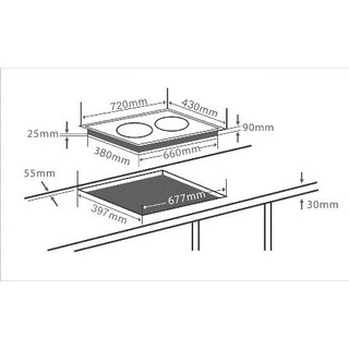 Bếp điện từ EH-MIX321