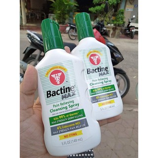 Bactine max - Lọ diệt khuẩn Vệ sinh da tại DCPX Elly Đặng