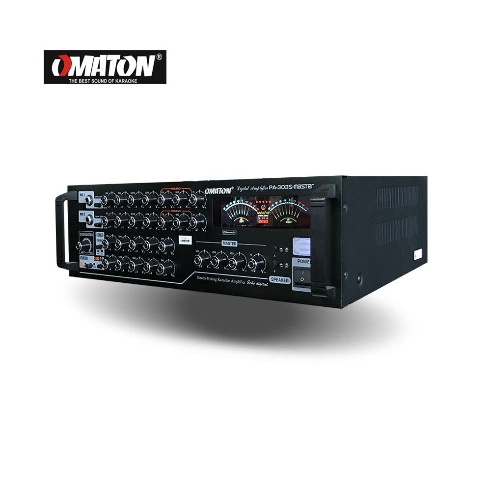 Ampli karaoke, Amply bluetooth cao cấp Omaton PA-303S MASTER thiết kế phong cách Hàn Quốc