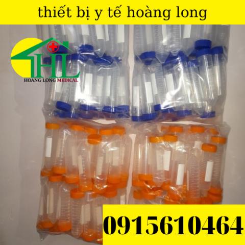 Ống ly tâm Falcon 10ml đáy nhọn chuyên dụng túi 100 cái