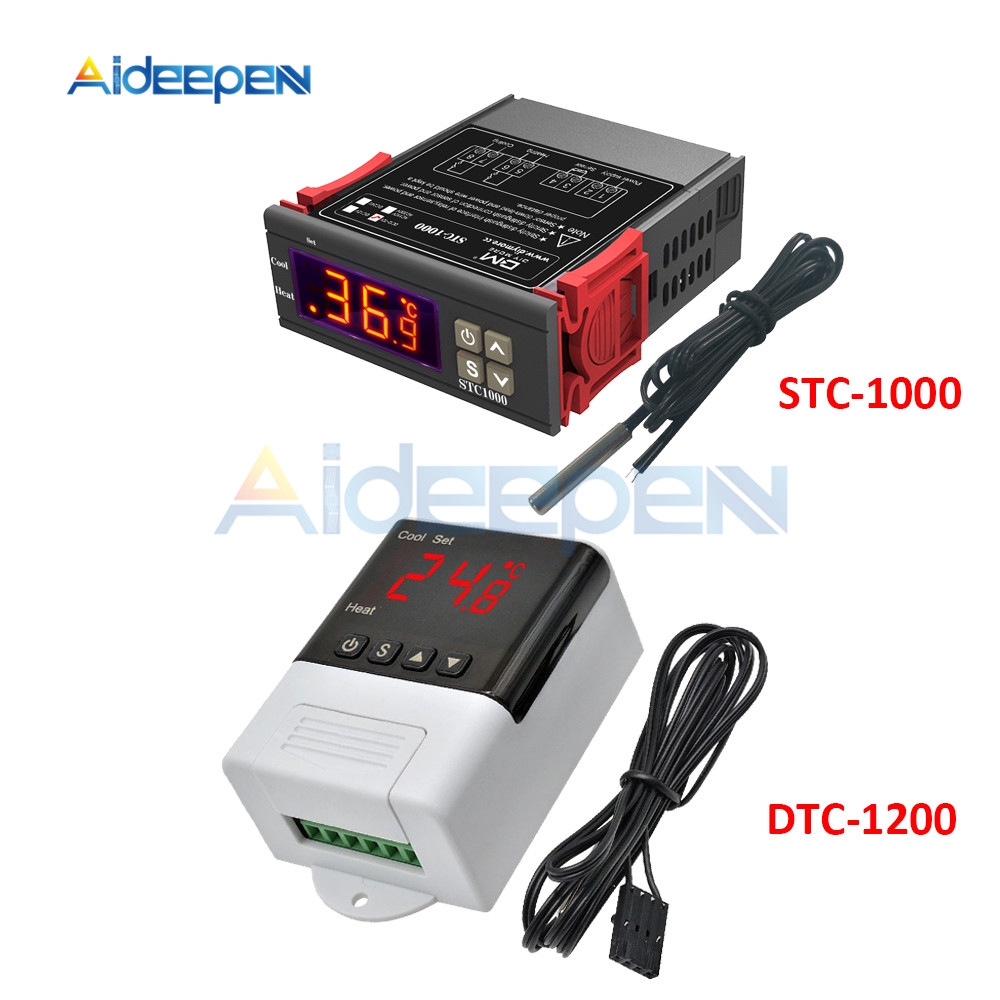Thiết Bị Điều Khiển Nhiệt Độ Stc-1000 Dtc-1200 110v 220v 12v 24v