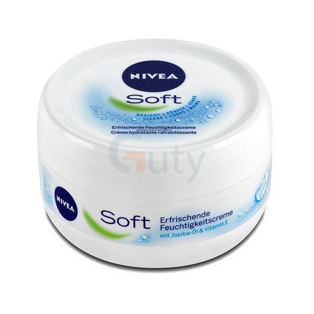 Kem Dưỡng Ẩm Toàn Thân Nivea Soft 50ml, Dưỡng Ẩm cho Da Giúp Da Luôn Mềm Mại Mịn Màng