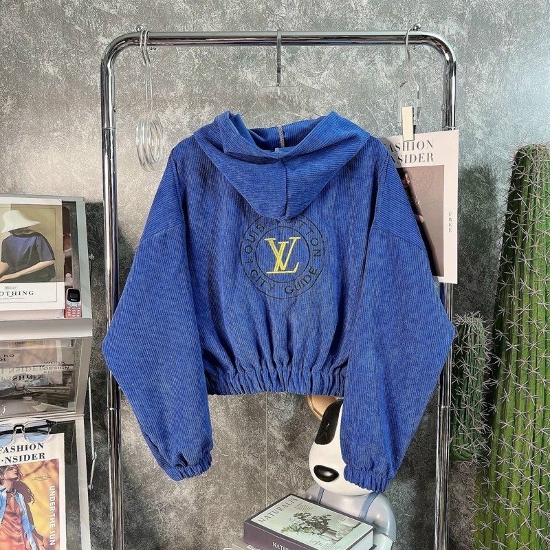 Áo khoác bomber Unisex form lửng chất nhung tăm thêu hoạ tiết dành cho nữM 34-AN STORE