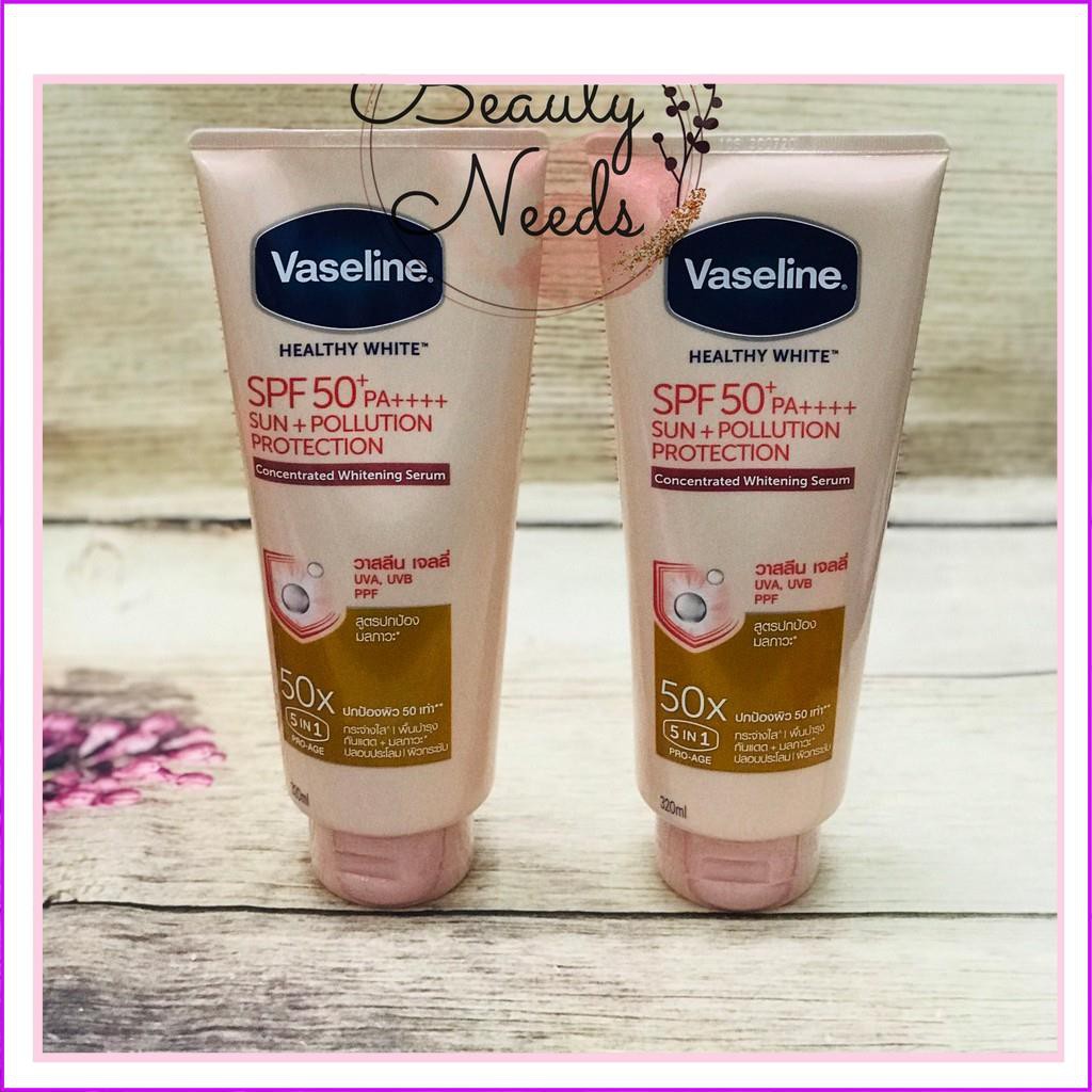 Sữa Dưỡng Thể Vaseline Perfect Serum 50X Tuýp 320ml