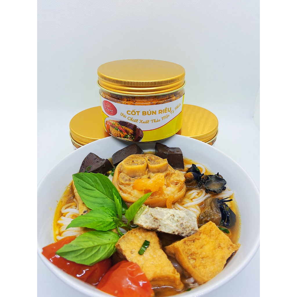 Gia vị nấu bún riêu cua 250g, gói gia vị bún riêu cua ngon chính hãng, cốt bún riêu cua Titom Foods