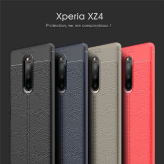 Xperia 1 - Ốp lưng dẻo giả da