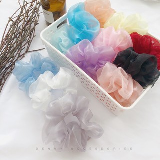 Scrunchies nhiều màu (giao ngẫu nhiên)