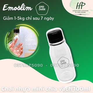 CHAI NHỰA PET [ Nắp đen ]