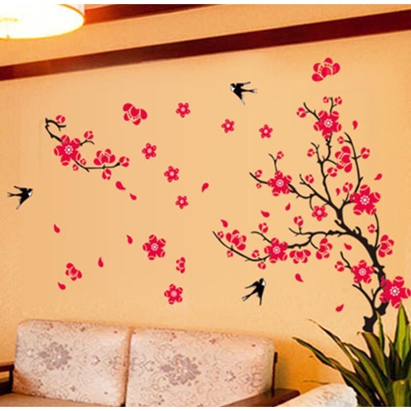 🌸 Tổng hợp mẫu Decal hoa đào đón tết HOT nhất thị trường [GIÁ SỈ] - Tranh dán tết hoa đào đẹp và hot nhất thị trường