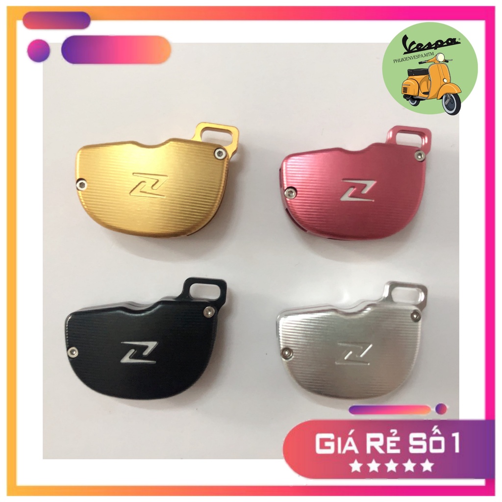 Ốp chìa/ Bọc chìa sang trong, tinh tế cho xe VESPA nhôm CNC cao cấp