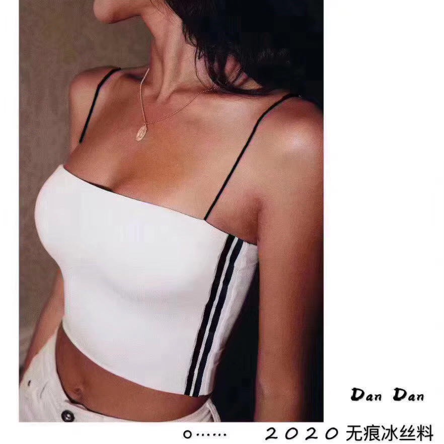 ÁO BRA SU ỐNG KẺ, BRA 2 DÂY CROPTOP 002