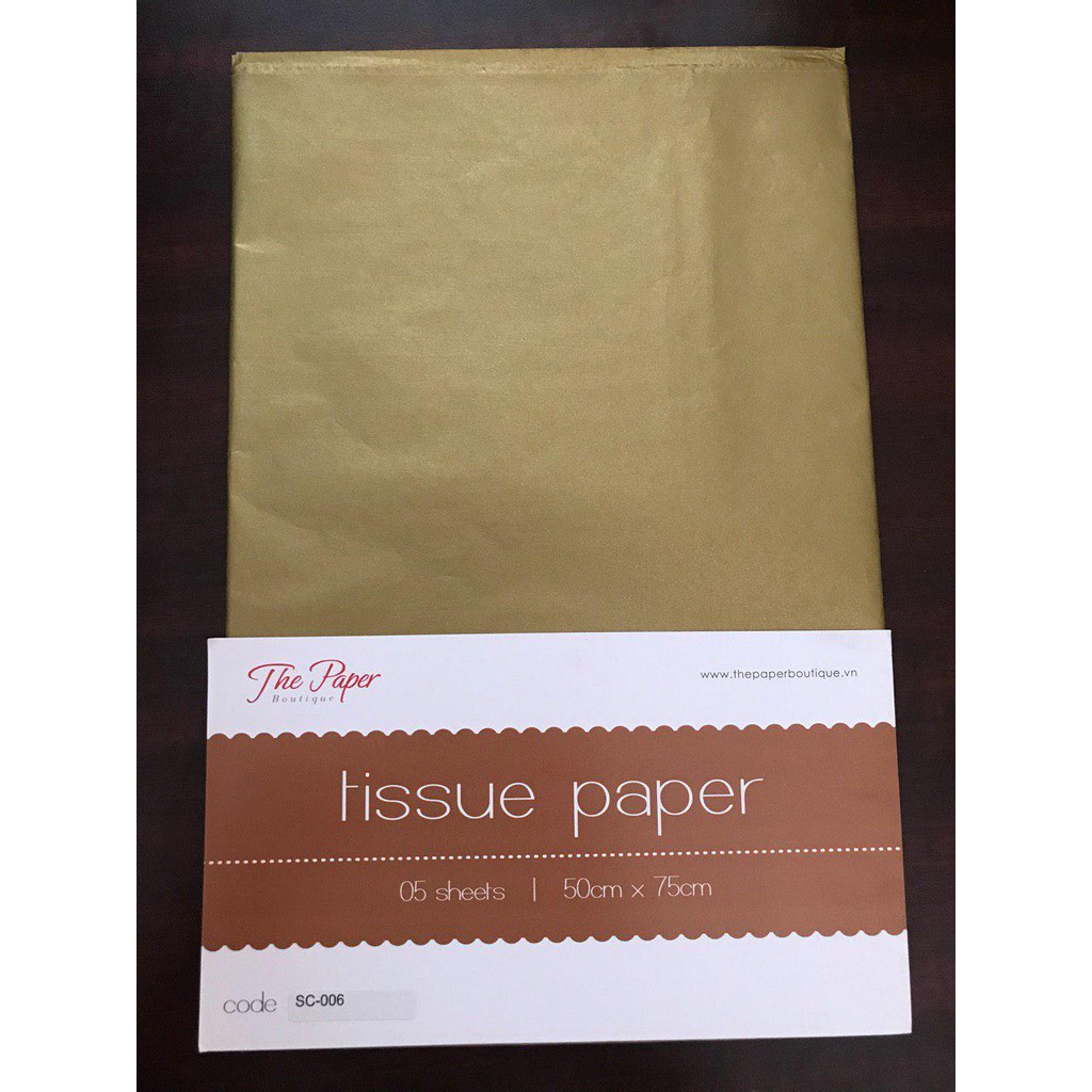 Tissue Paper Gold