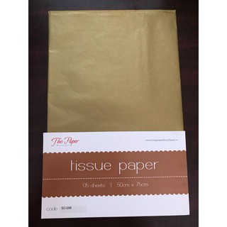 Tissue Paper Gold