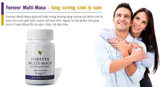Forever Multi-Maca - Viên uống hỗ trơ sinh lý nam giới - Nhập Khẩu Hoa Kỳ