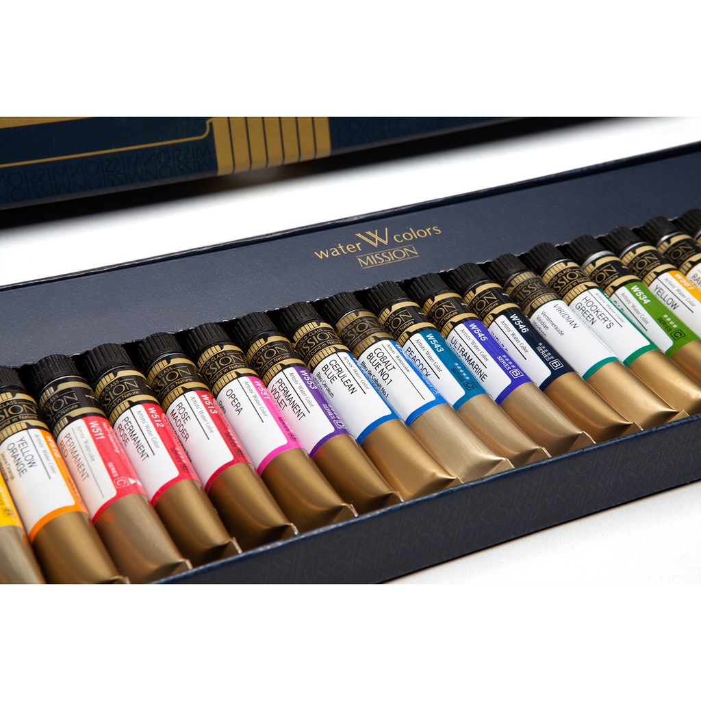 Pocket màu nước Mijello Gold 24 màu.