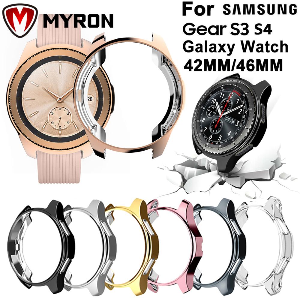 Ốp Tpu Trong Suốt Bảo Vệ Mặt Đồng Hồ Thông Minh Nhiều Màu Lựa Chọn for Samsung Gear S3 Galaxy