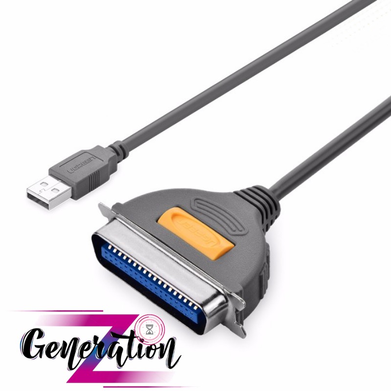 Cáp máy in LPT IEEE 1284 Ugreen - Cáp chuyển USB 2.0 ra LPT IEEE 1284 Ugreen