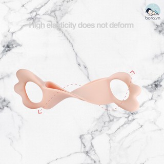 Tay cầm bình sữa avent, moyuum silicon phù hợp với tất cả bình cổ rộng  phụ kiện bé bo