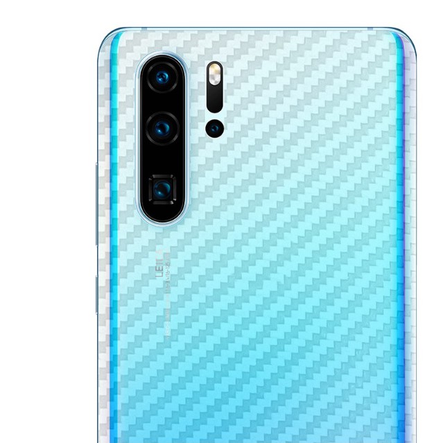 Set 2 Miếng Dán Sợi Carbon Bảo Vệ Mặt Lưng Điện Thoại Huawei NOVA 5T/NOVA 3/3I/P30/P 30PRO/P20