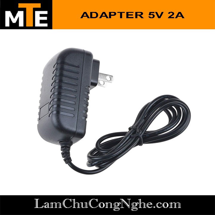 10 Nguồn adapter 5V 2A jack DC 5.5 * 2.1 mm