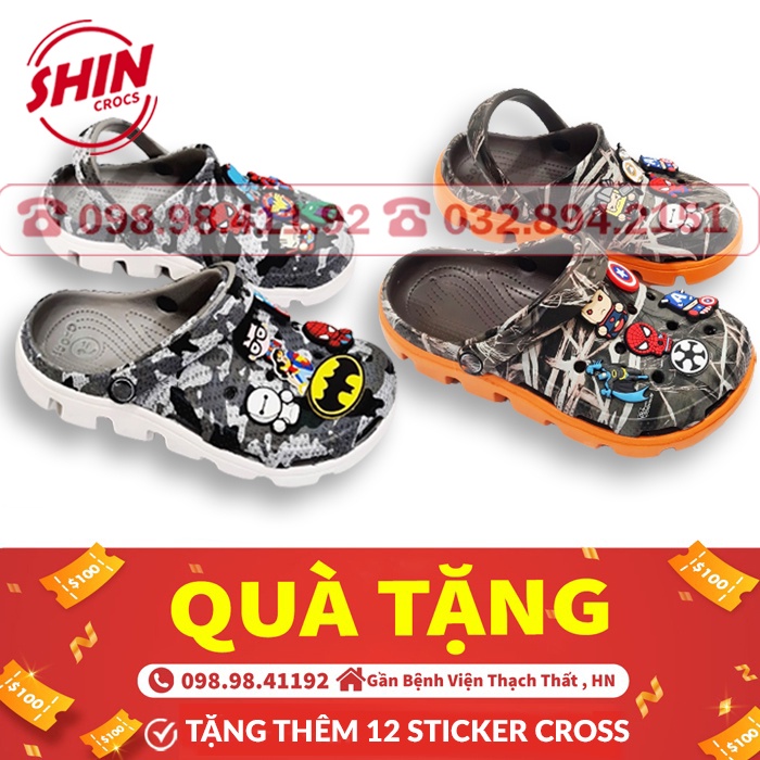 dép crossFREESHIPdép cross vảy sơn quai ngang 2 màu bán chạy 2022 tặng thêm 12 sticker cross