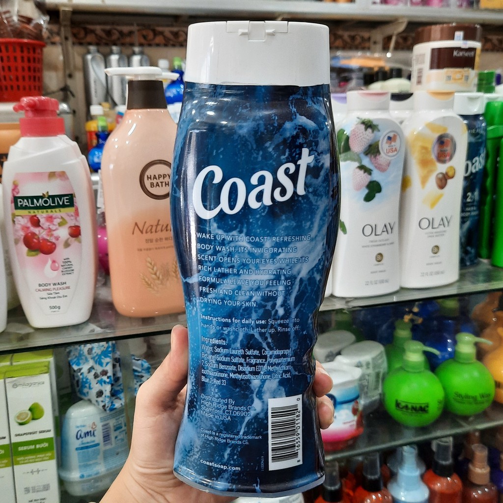 DẦU GỘI TẮM 2 IN 1 COAST CLASSIC 532ML - 728