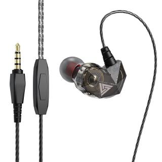 Tai nghe nhét tai QKZ AK2 âm bass HIFI có mic phong cách thể thao thời trang