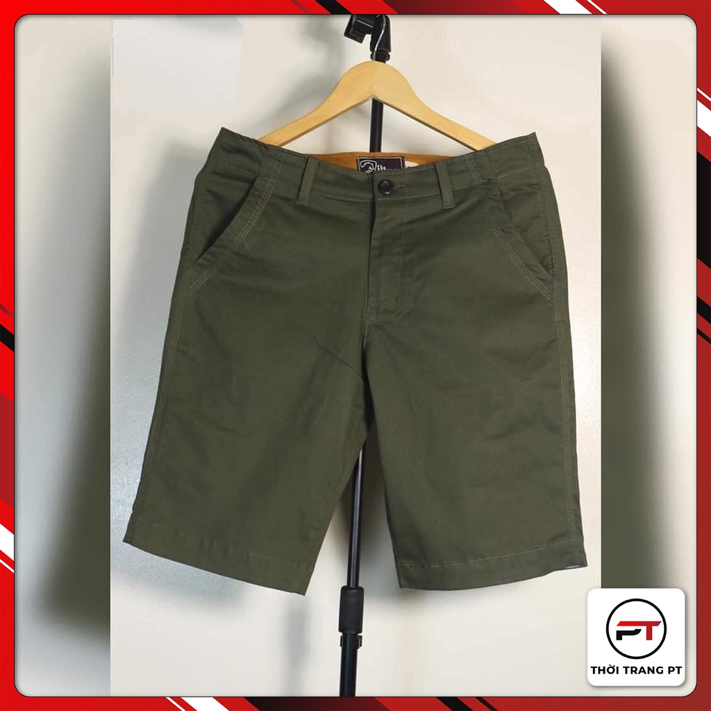 Quần short kaki nam thoáng mát cho mùa hè - Thời trang phong thủy