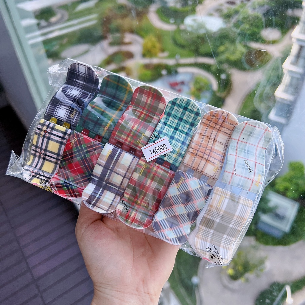 Kẹp càng cua 3D 3 răng 5 răng honey không gãy