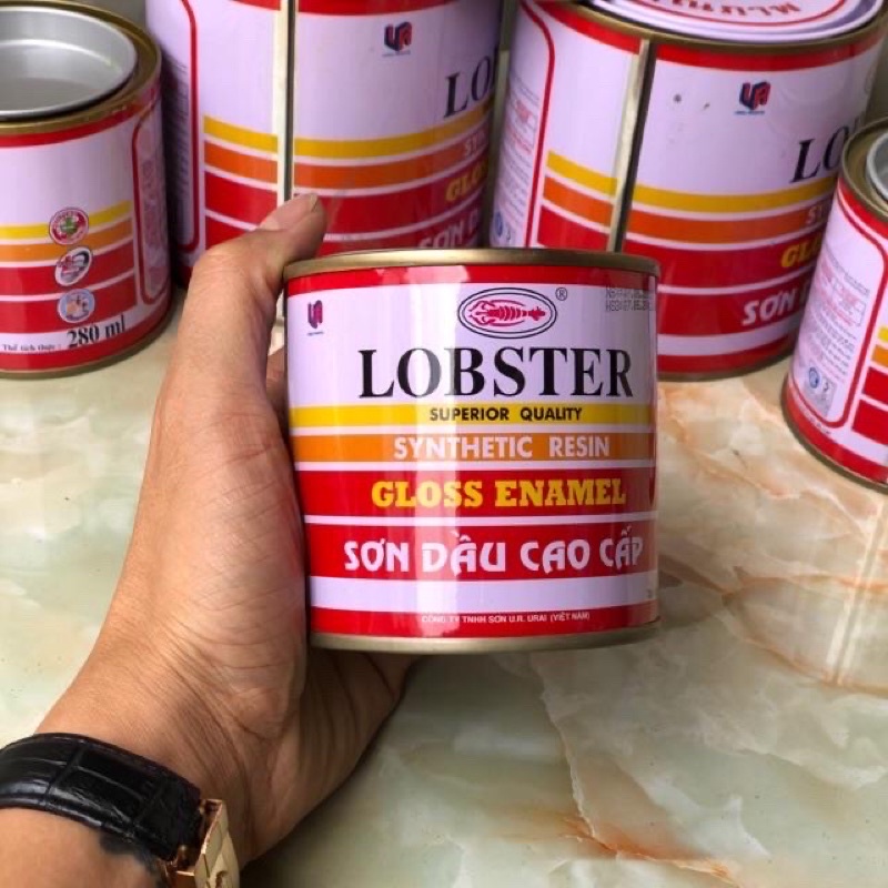 Sơn dầu Lobster 280ml chất lượng cao- sơn có đầy đủ các màu