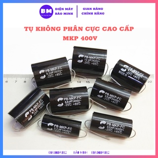 Tụ phân tần tụ loa MKP 1.5uf 2.2uf 3.3uf 4.7uf 6.8uf 8.2uf 10uf 15uf 22uf