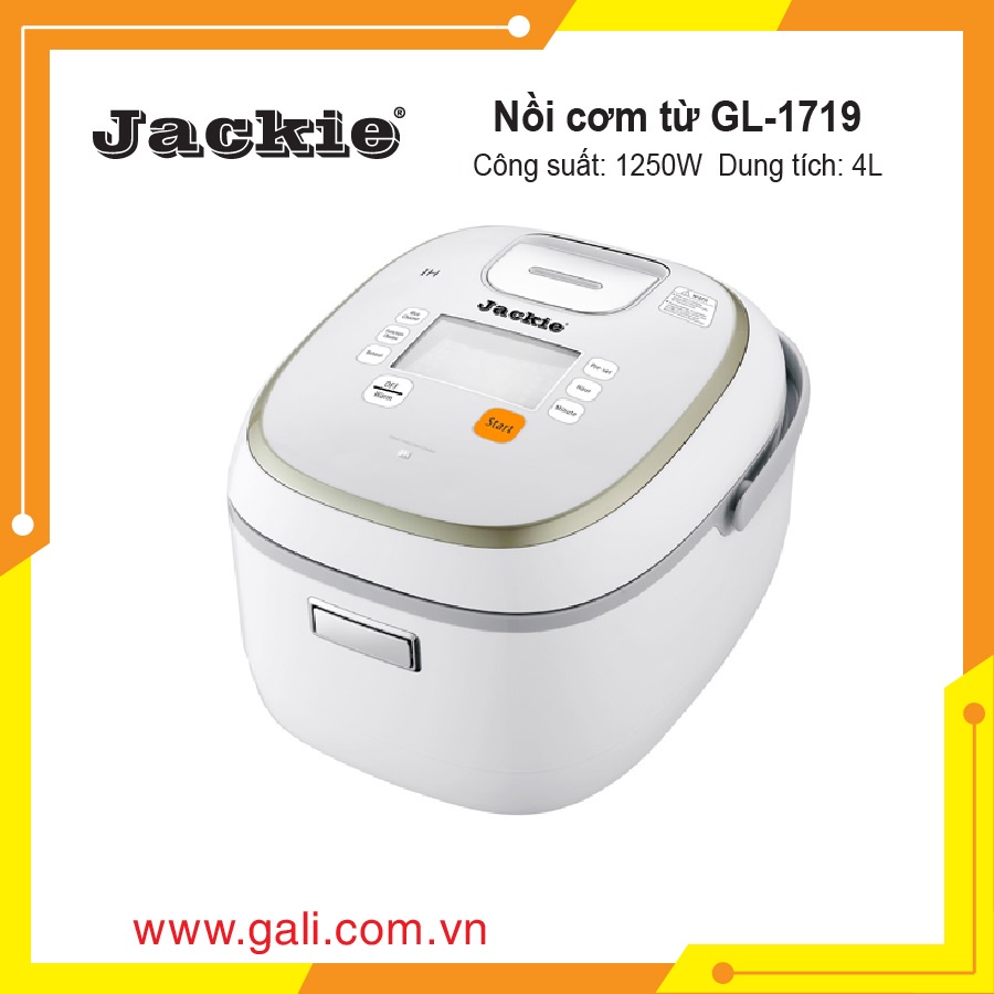 {CHÍNH HÃNG} NỒI CƠM ĐIỆN CAO TẦN GALI GL - 1719