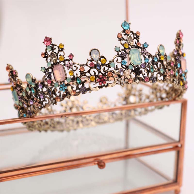 Vương miện hợp kim thiết kế sang trọng cho cô dâu