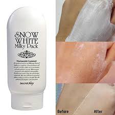 Kem Dưỡng Trắng Secret Key Body Snow White Milky Pack 200g