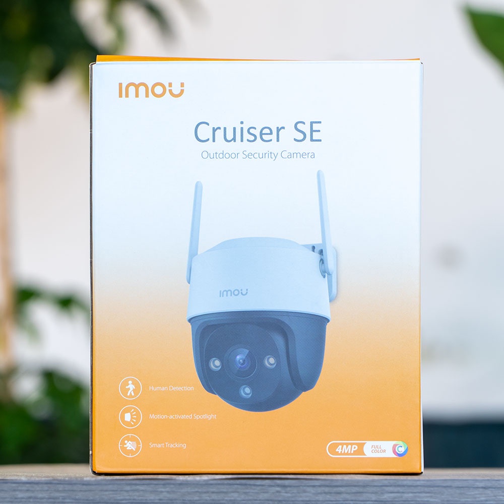 Camera không dây wifi ngoài trời imou S41FP chống nước độ nét 2K 4MP xoay 360 ghi âm ban đêm có hồng ngoại