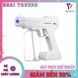 Súng Khử Khuẩn Phun Xịt Khử Trùng Nano Atomizer Chính Hãng, Máy khử khuẩn nano - Diệt khuẩn bằng tia uv
