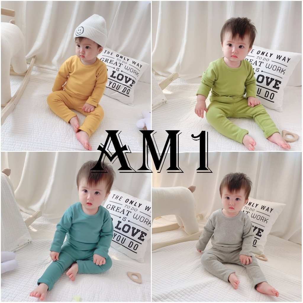 (6-16kg) Bộ body nhiều màu QATE326 cho bé trai và bé gái TB154