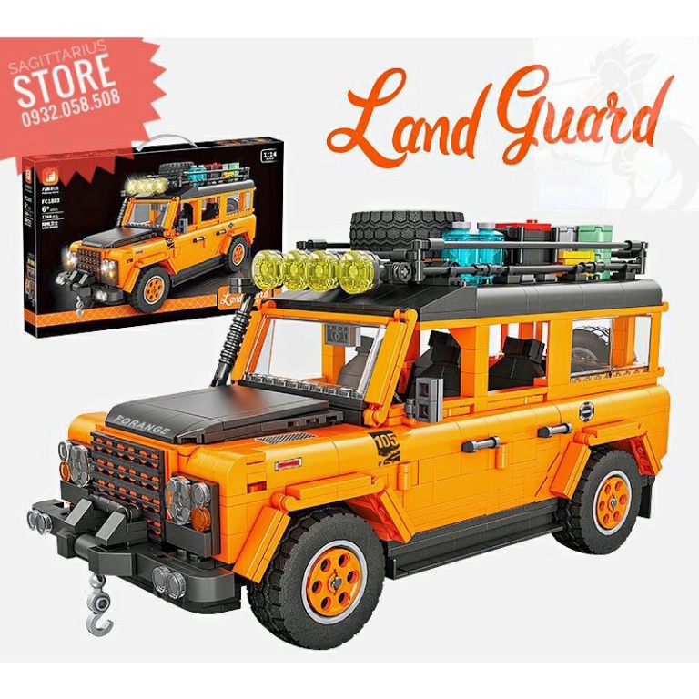 Lego FC-1803 Lắp Ráp Xe Jeep Range Rover ( 1269 Mảnh ) [Hàng Có Sẵn]