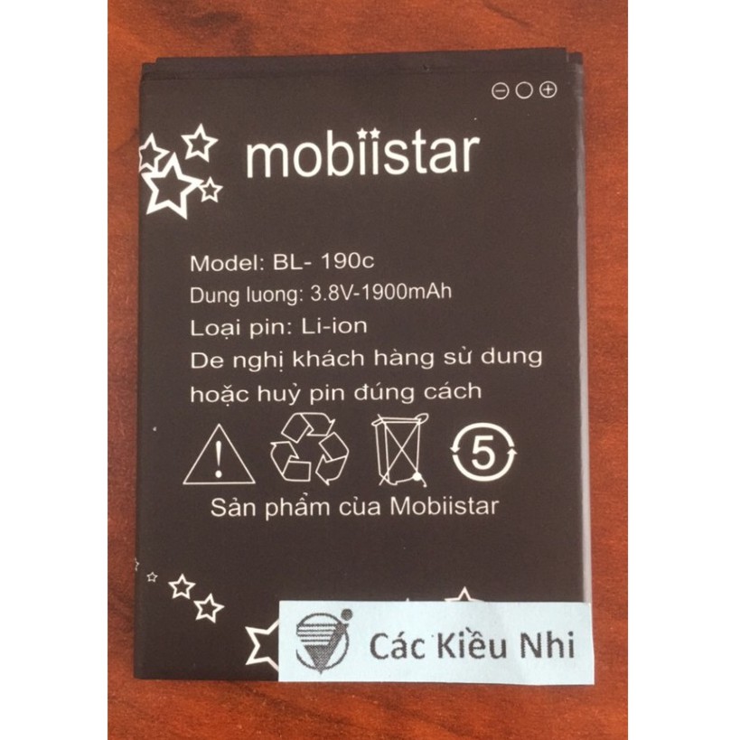 Pin Mobiistar BL-190C | Mobiistar Lai Z