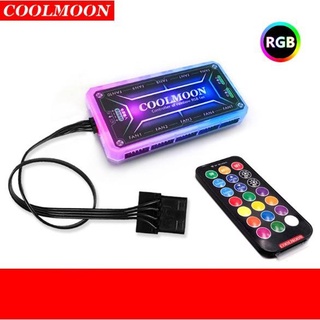 Quạt Led Case Coolmon V9 Led Rgb 12CM