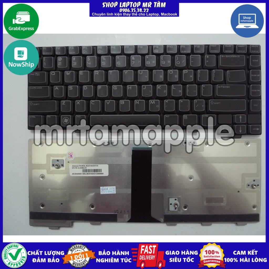 (KEYBOARD) BÀN PHÍM LAPTOP DELL ALIENWARE M15X R1 dùng cho Alienware M15X R1