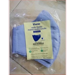 Combo Khẩu trang Việt tiến 3 cái màu ngẫu nhiên