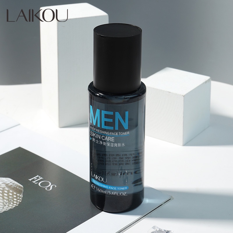 Nước cân bằng da LAIKOU giúp làm trắng và thu nhỏ lỗ chân lông cho nam giới 160ml