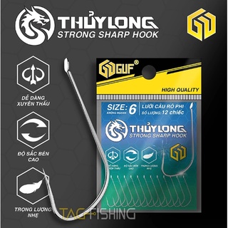 Lưỡi Câu GUF Thủy Long , lưỡi câu cá không nghạnh
